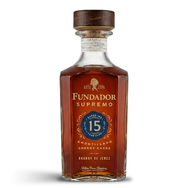Brandy Fundador Supremo 15 Años 700 ml