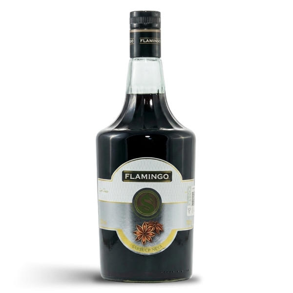 Licor Sambuca Negro Flamingo 1000 ml