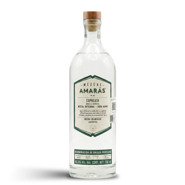 Mezcal Amaras Cupreata Joven 750 ml