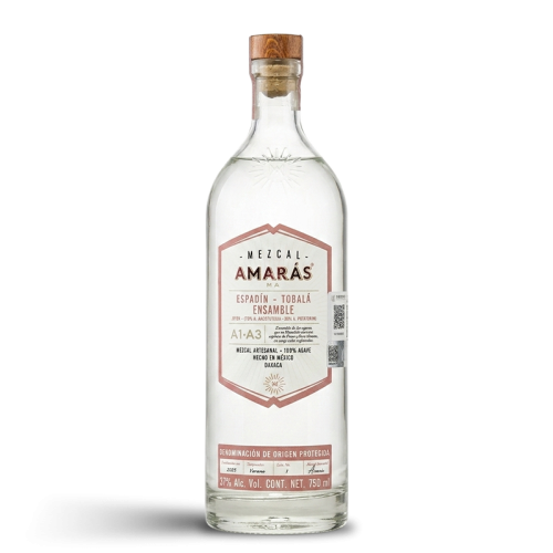 Mezcal Amarás Ensamble Esp. Tobalá 750 ml