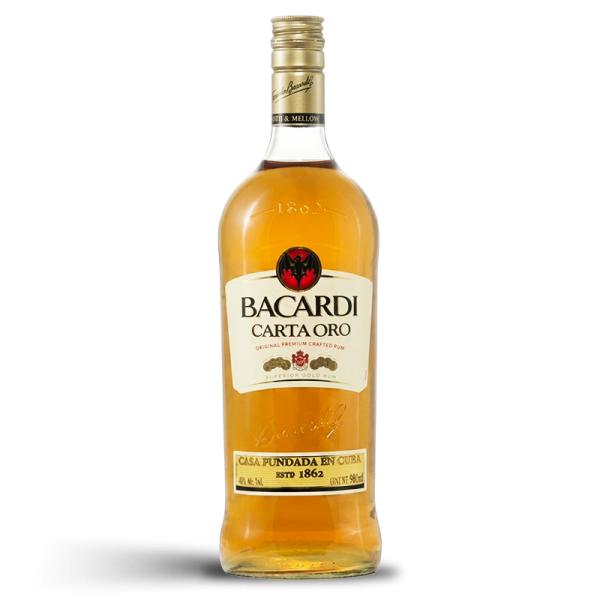Ron Bacardi Carta Oro Ed. Antiguo 1000 ml