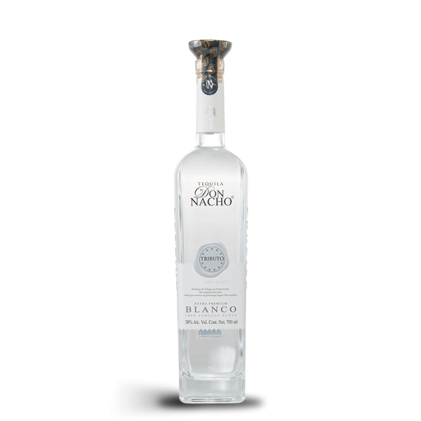 Tequila Blanco Don Nacho Tributo Premium 750 ml