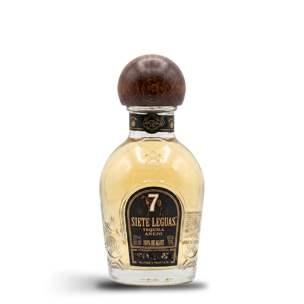 Tequila Añejo 7 Leguas Mini 50 ml