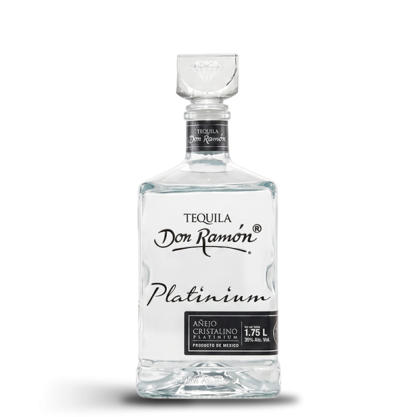 Tequila Añejo Don Ramón Cristalino 1750 ml