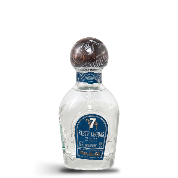 Tequila Blanco 7 Leguas Mini 50 ml
