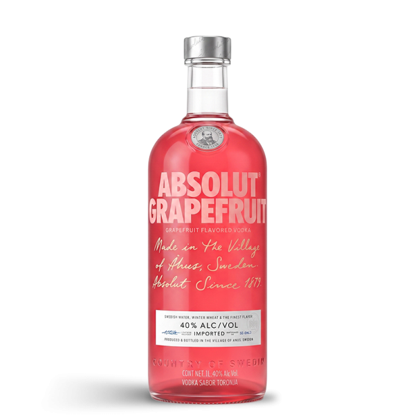Vodka Absolut Grapefruit 1000 ml